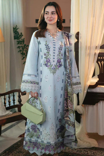 Jade | Chikenkari Embroided Lawn By Hania Amir | 3pec Unstiched