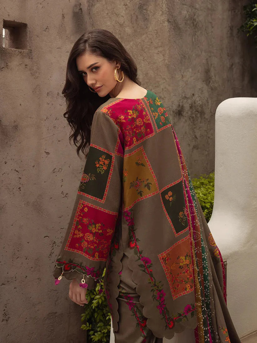 Digital Printed Lawn Dress With Printed Lawn Dupatta 3PcUnstitched