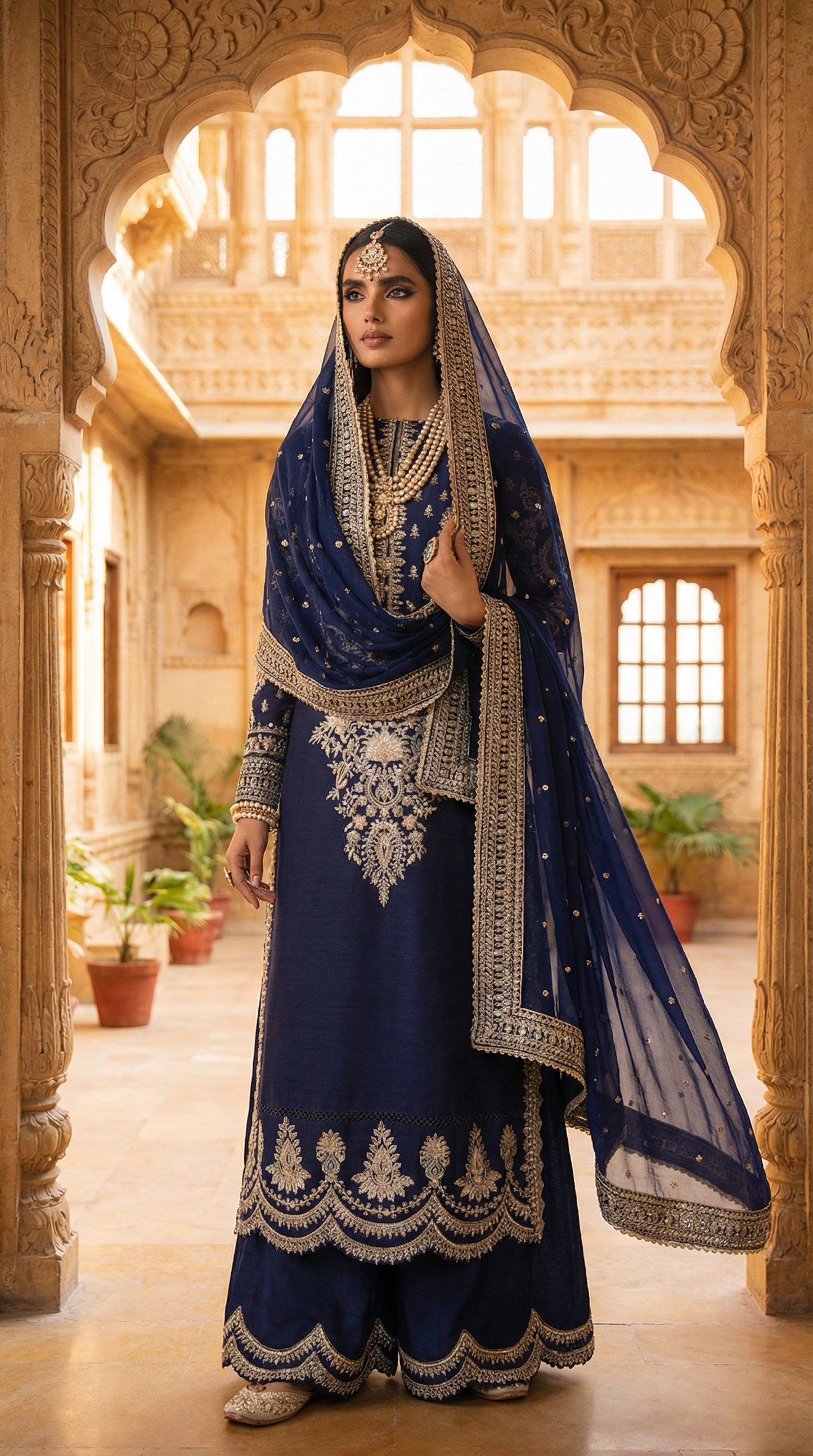 Maya By Afrozeh velvet (9000) | 3 Pec Unstiched