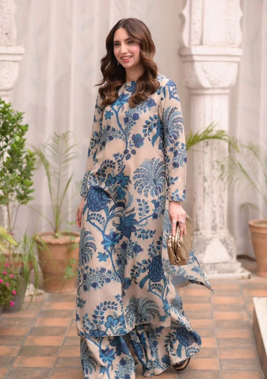 Luxury Silk Dress | 3pec Unstiched